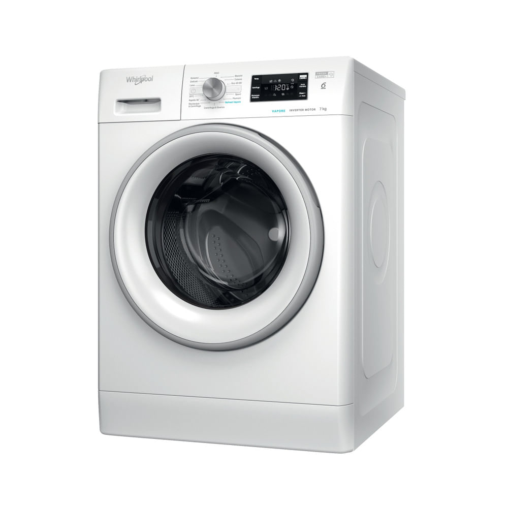 Whirlpool 7 kg VAPOR INVERTER 1400 RPM FFB 7469 SV IT washing machine