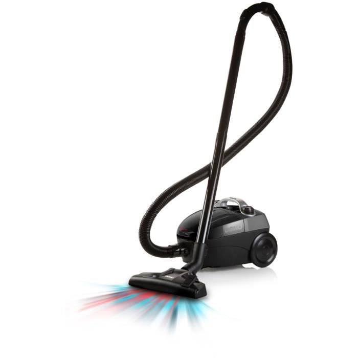 Domo do1033s - compact vacuum cleaner with 450W bag - Hepa10 filter. Range of action 7m. 1.5 liters Bagcacity.