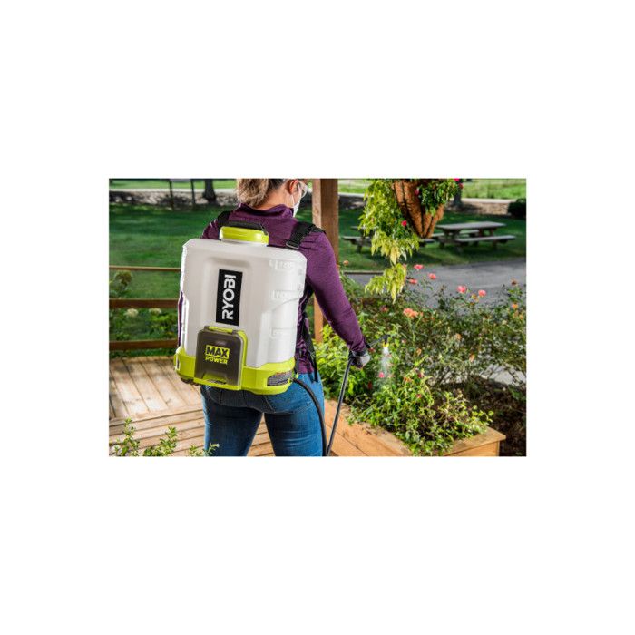 Shoulder sprayer - RYOBI - RY36BPSA-0 - 6.2 bar - 1.2 l/min - 15 L