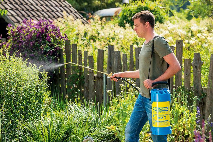 GLORIA - 405 T - 5L high-performance steel atomizer with brass nozzle and lance