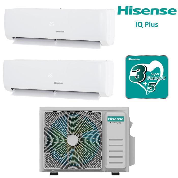 Hisense IQplus WIFI 9000+9000 btu dual split air conditioner CJMR0902G/CJMR0902G
