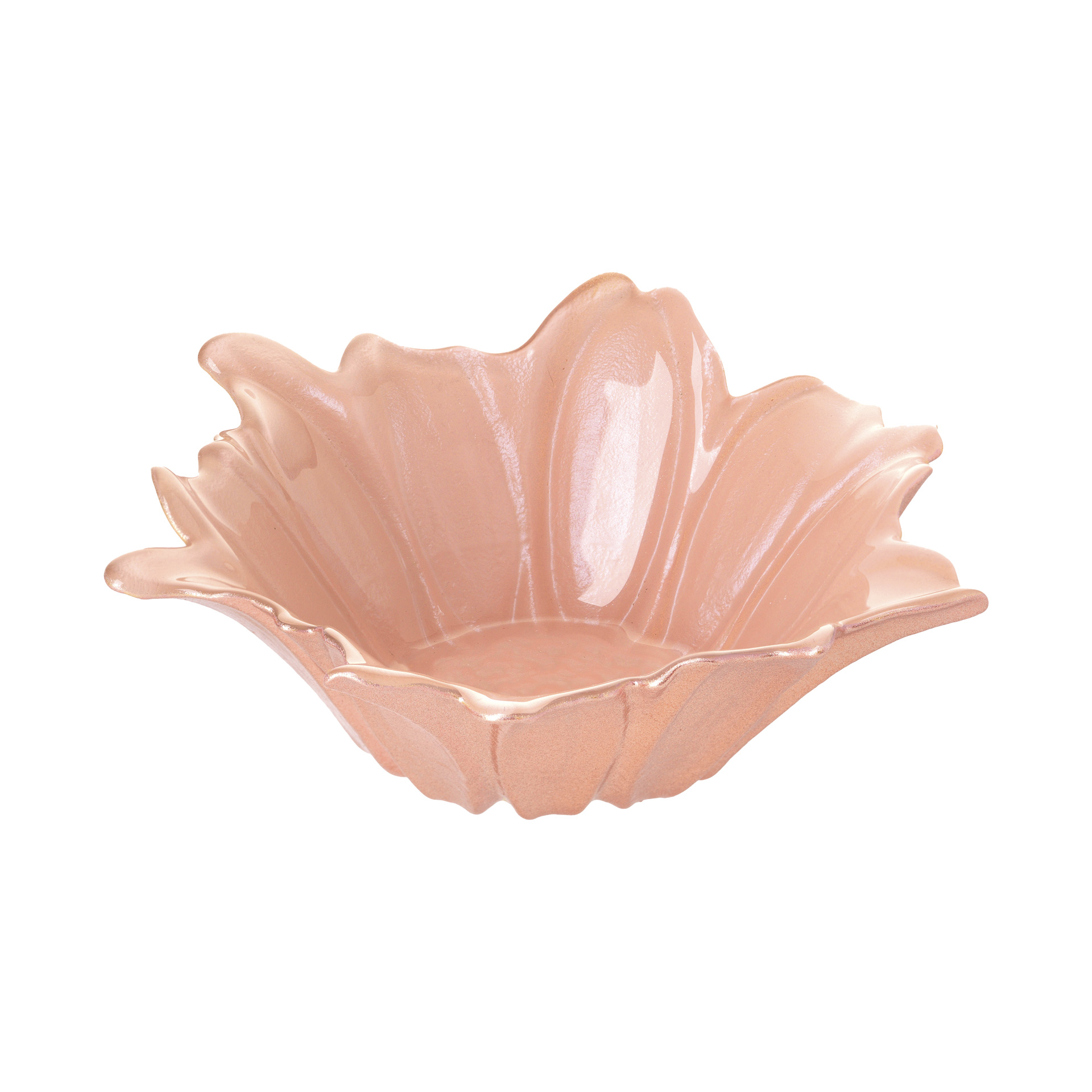 Set of 4 fruit salad cups in glass Ø 17 cm - Petals