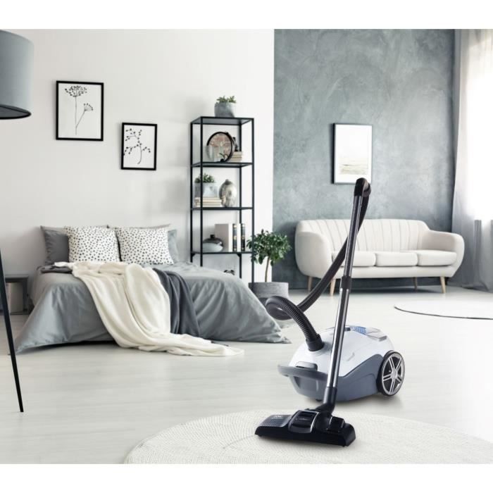 DOMO DO7291S - 3L bin vacuum cleaner - 700W - 68dB - Adjustable suction power - Deep Clean floor brush