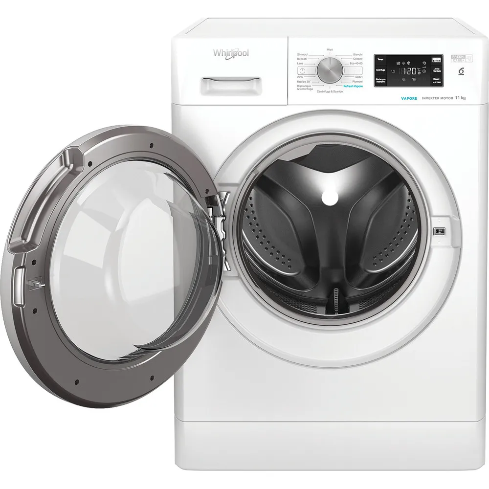 Washing machine 11 kg Whirlpool 6° SENSO INVER/VAP A 1400GIRI FFB 1148 BSV IT