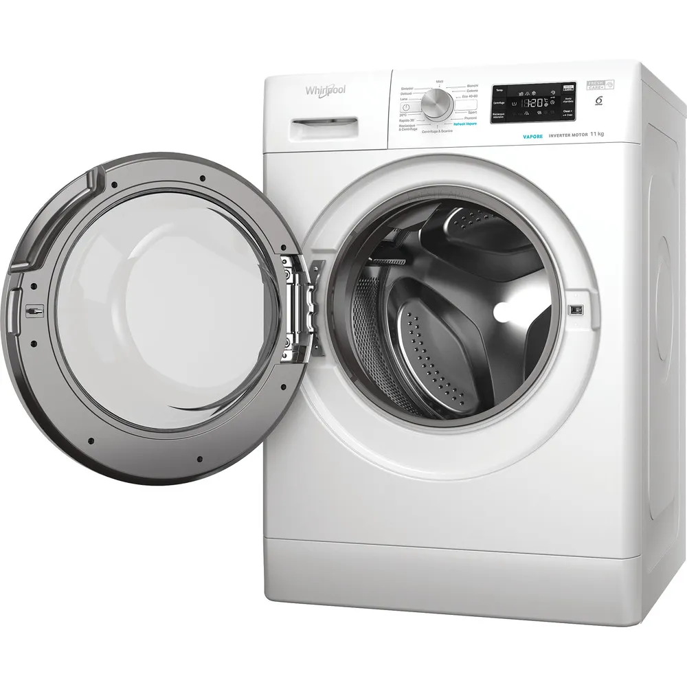 Washing machine 11 kg Whirlpool 6° SENSO INVER/VAP A 1400GIRI FFB 1148 BSV IT