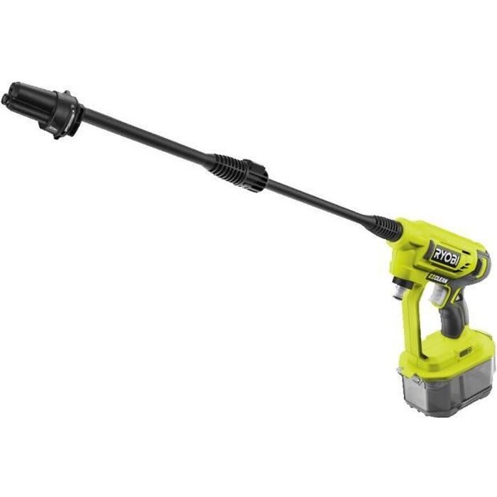 RYOBI ONE+ 18V RY18PW22A-125 battery-powered high pressure gun - 22 bar - 182 L - 1 18V 2.5 Ah battery and 1 1.5 A charger