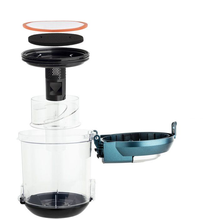 HKoenig Bagless Vacuum Cleaner - Triple A - HEPA Filter 12 - 2.5 L - Black