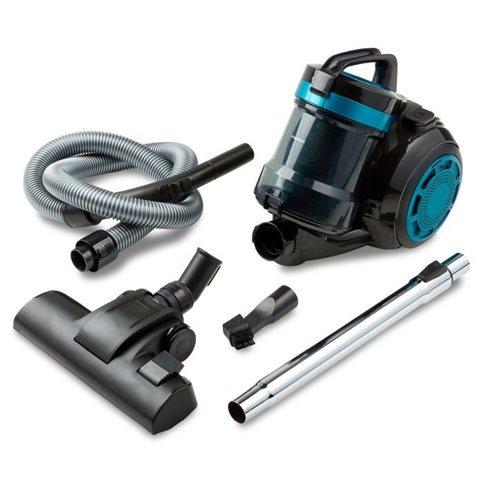 MEDION MD 19407 Bagless cyclonic vacuum cleaner - 800W power - 2 L dust container capacity - HEPA filter - Integrated accessories