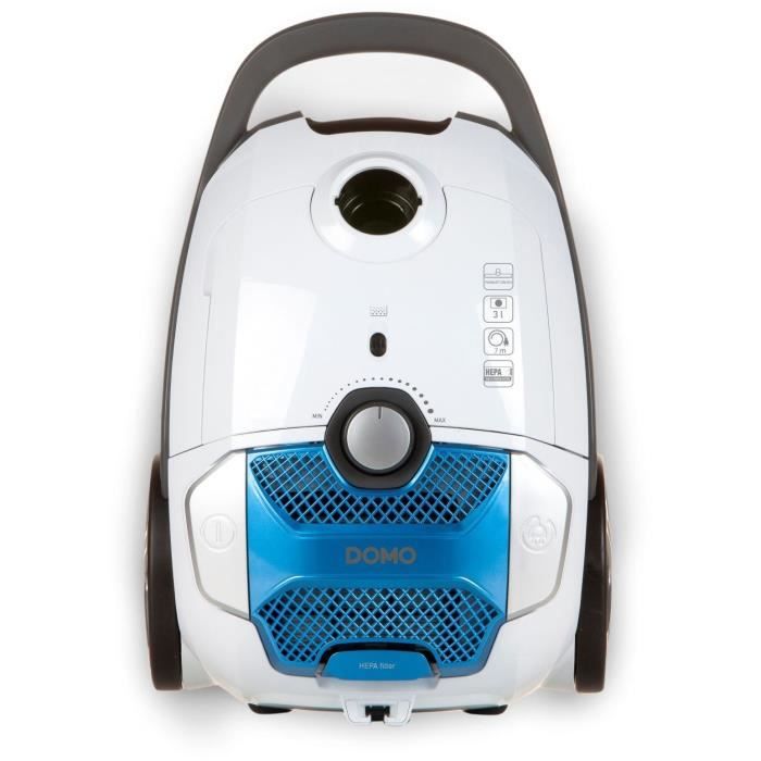 DOMO DO7291S - 3L bin vacuum cleaner - 700W - 68dB - Adjustable suction power - Deep Clean floor brush