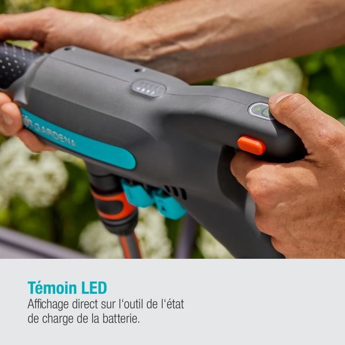 GARDENA - AquaClean 24/18V P4A medium pressure washer