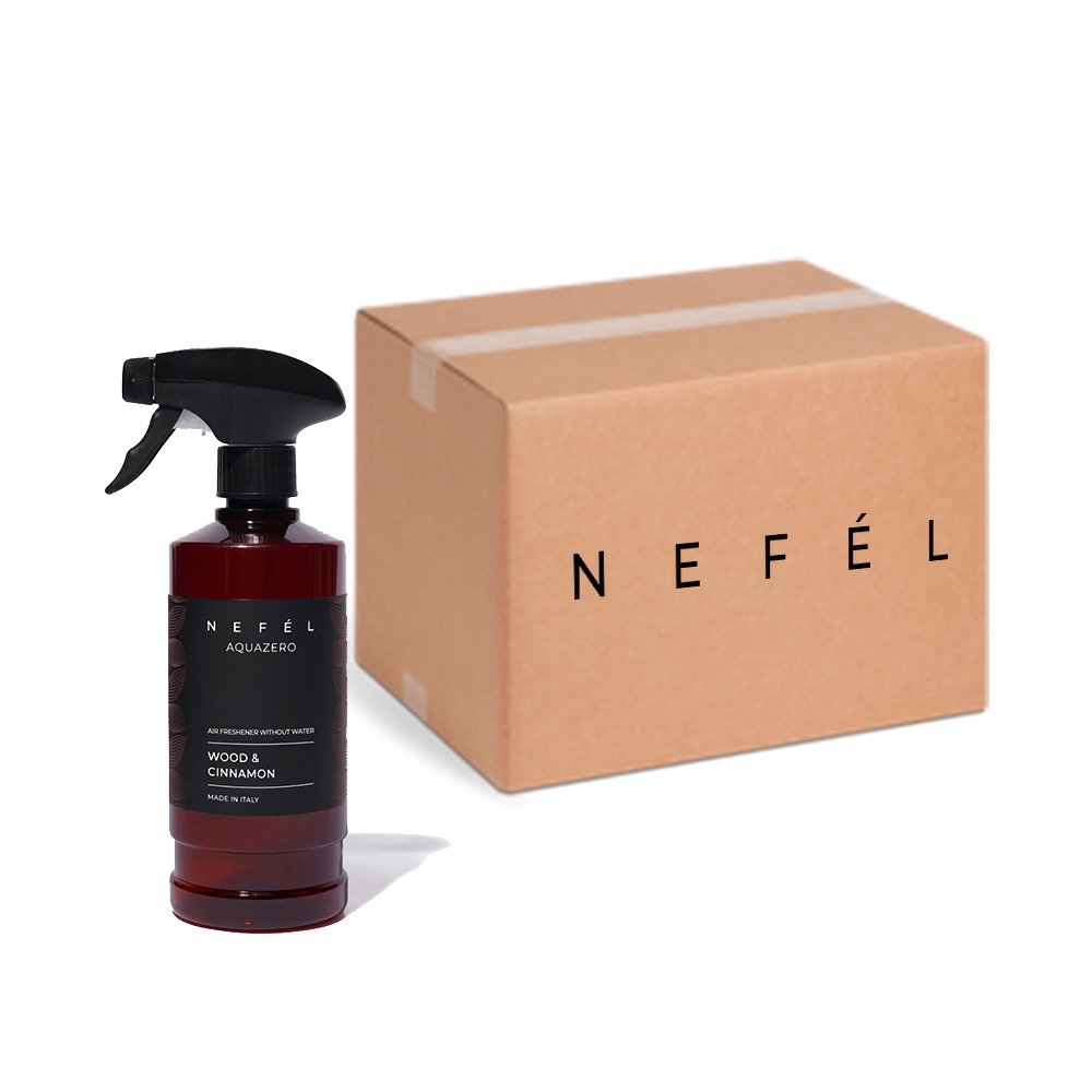 Nefèl Aquazero Wood and Cinnamon air freshener 480 ml