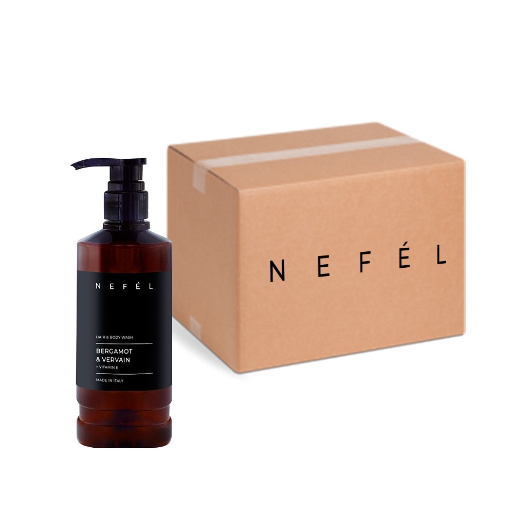 Bergamot and Vervain hotel shower shampoo 480 ml - Nefel