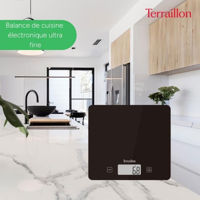 TERRAILLON T1040 Kitchen Scale - Black
