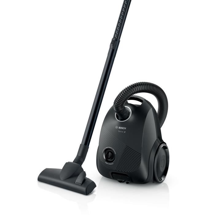 BOSCH GL20S Black - Bagged vacuum - 600 W - Sound level 80 dB