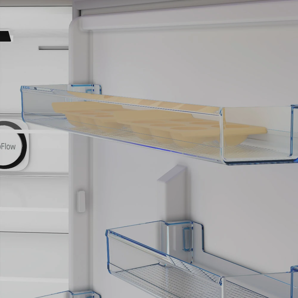 Beko 561 LT E TOTAL NO FROST 70CM AND INOX B3RCNE564HDXB Combined Refrigerator