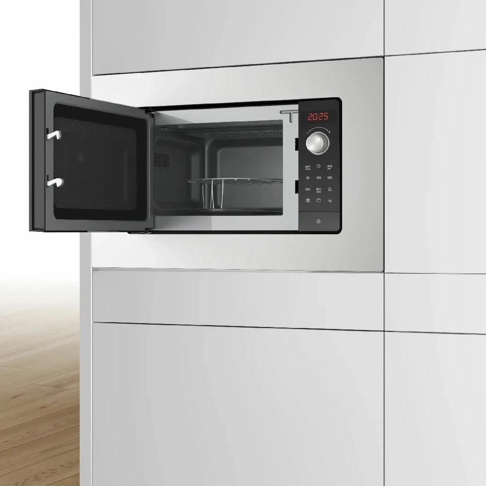 Microonde da incasso 20 lt Bosch 800W GRILL ACCIAO INOX BEL623MS3