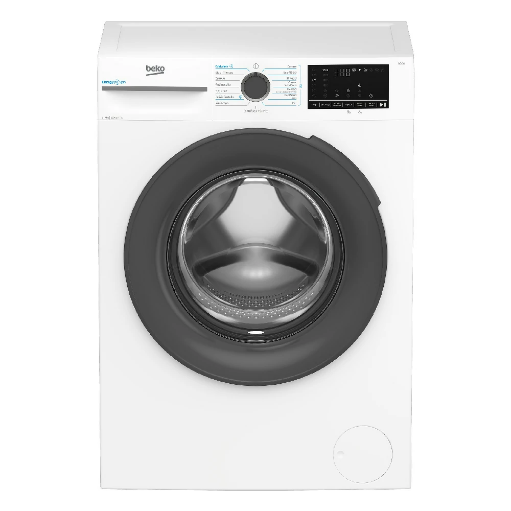 Beko ENERGYSPIN INVERTER STEAM INVERTER 7 kg slim washing machine 49 CM 1200RPM BMW SU4721A