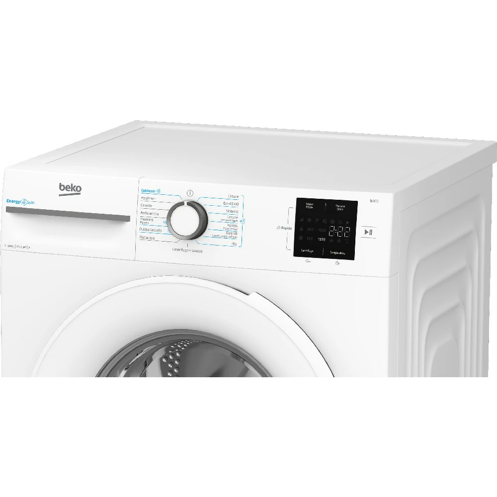 Beko ENERGYSPIN 1200 RPM STEAM 10 kg washing machine BMWU31021W