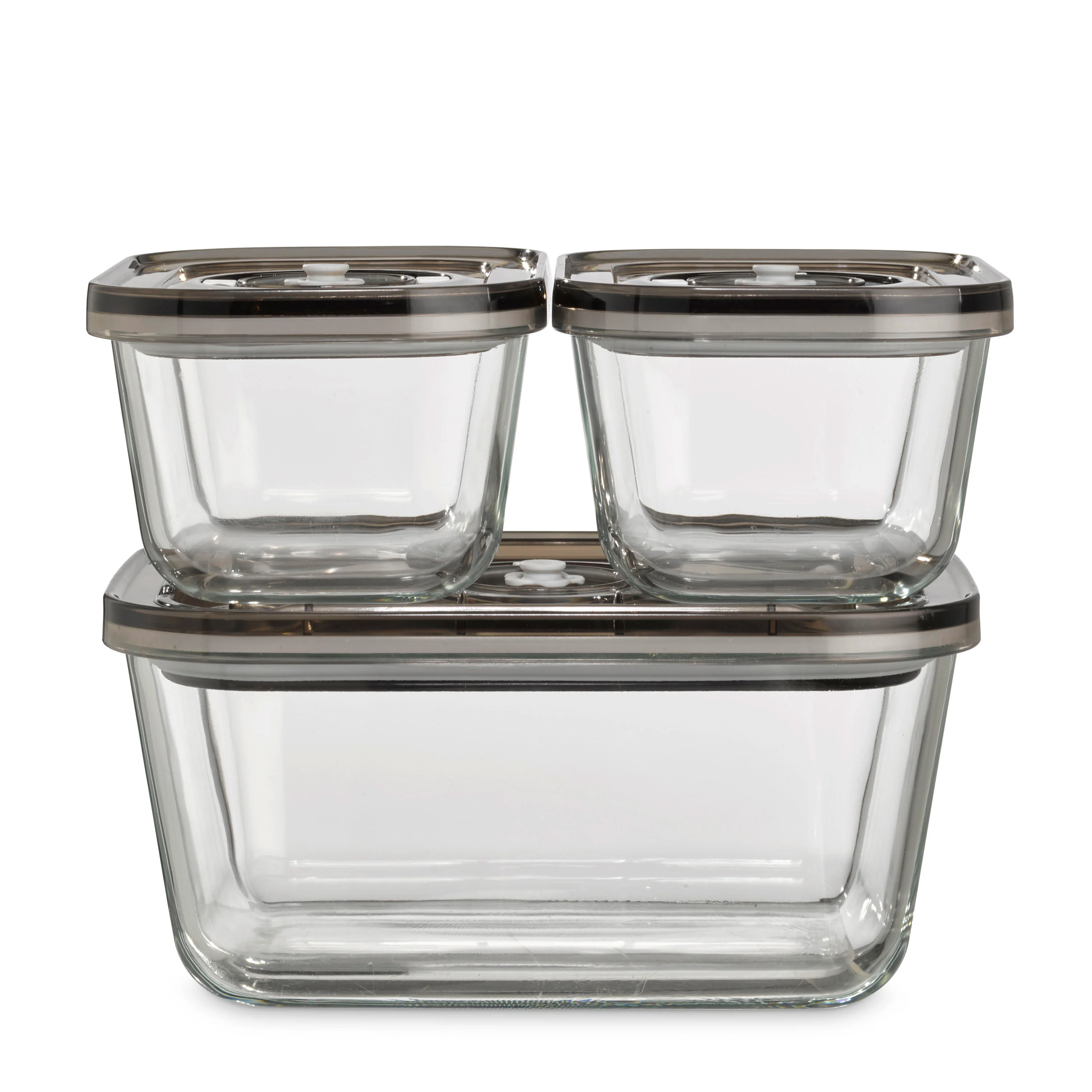 Set 3 contenitori per sottovuoto VacuBoxx Eco-Set