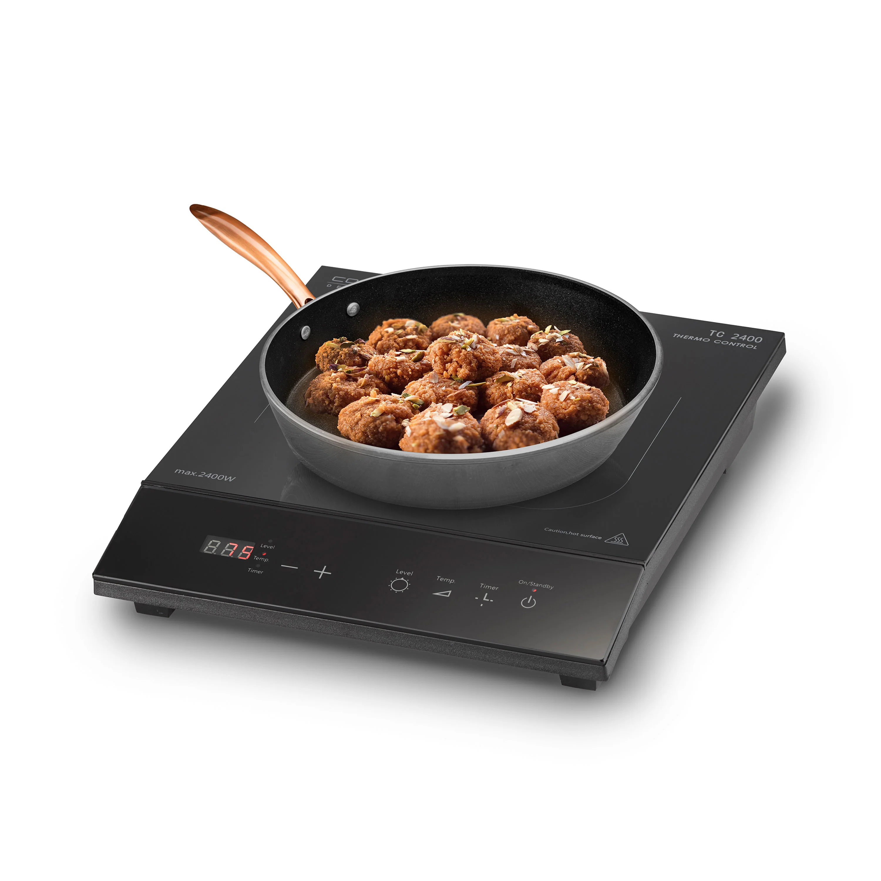 TC2400 ThermoControl 1-burner induction cooktop - Caso Design