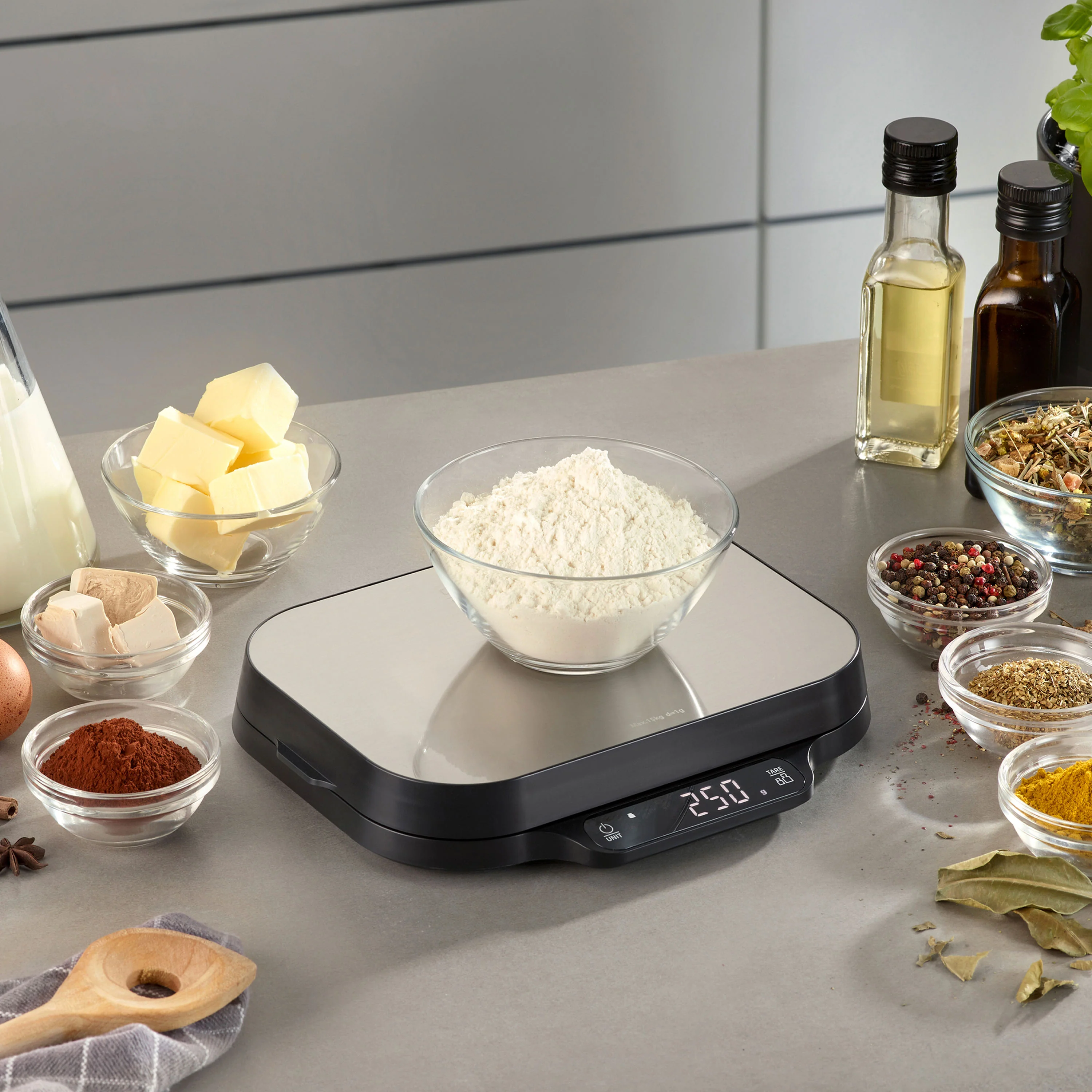 KitchenDuo digital kitchen scale up to 15 kg - Caso Design