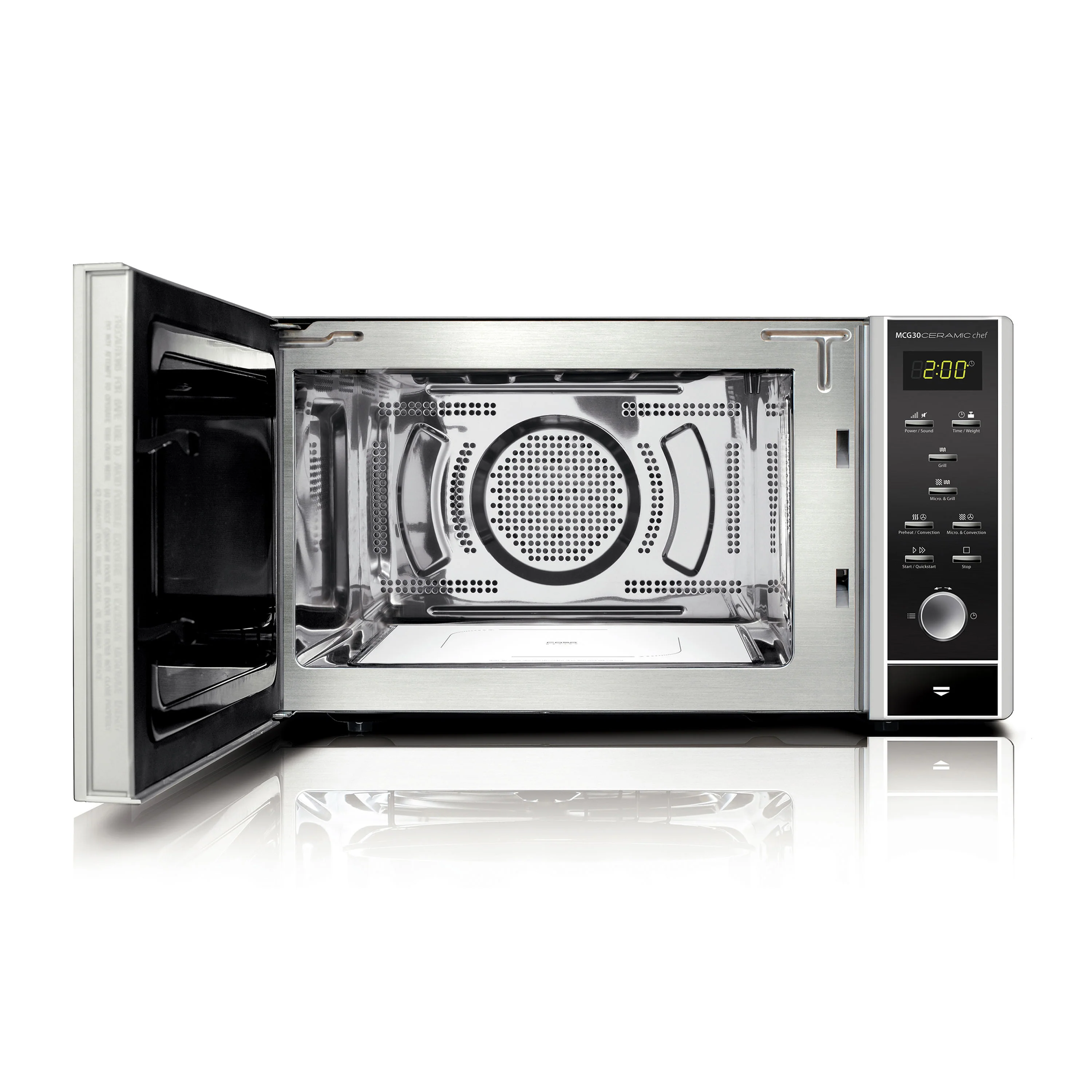 30 liter freestanding microwave MCG 30 Ceramic Chef - Caso Design