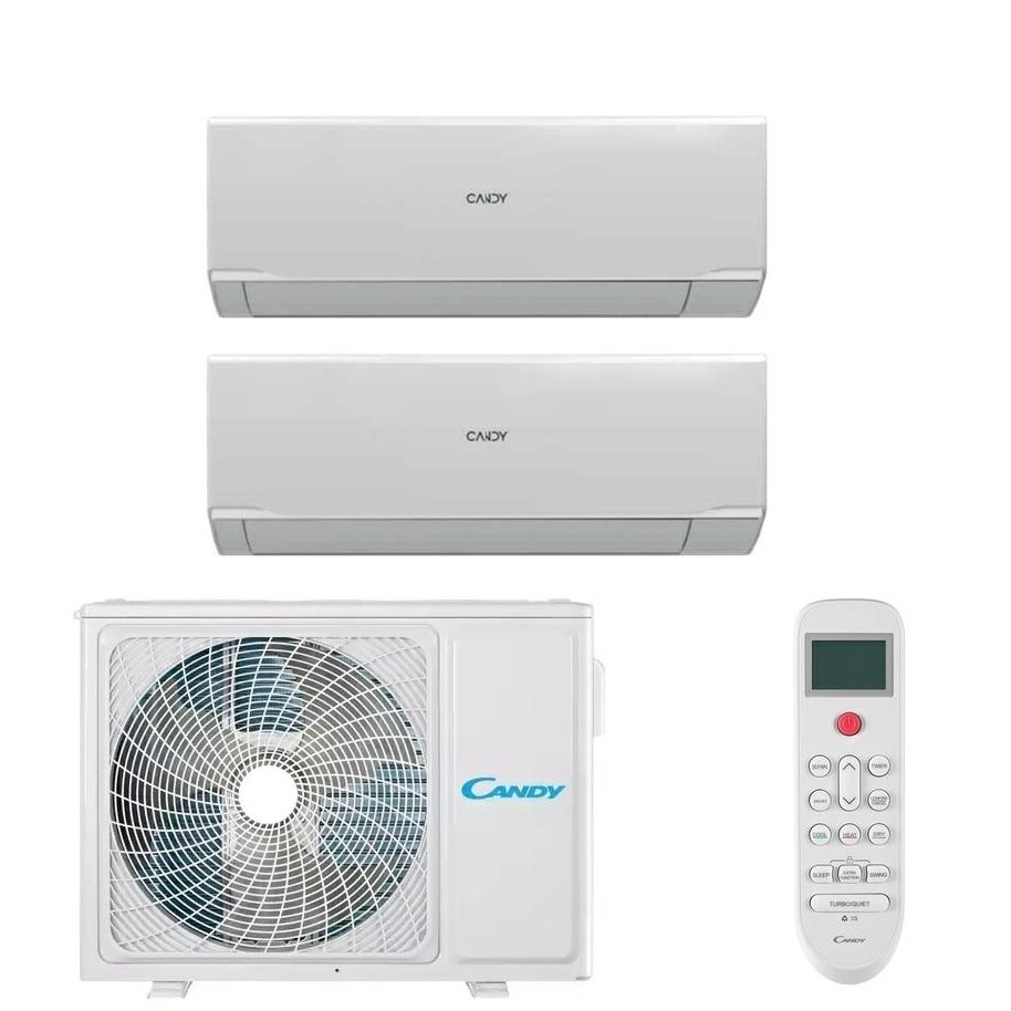 CANDY AIR CONDITIONER DUAL SPLIT9000+9000 A++/A+ PURE WIFI CY-2T14OUT