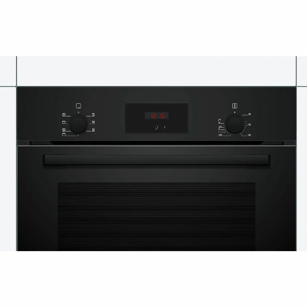 Forno ad incasso Bosch STATICO VENTILATO 60CM NERO HBF133BA1