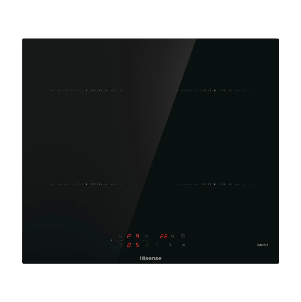 Hisense 60 CM 4 ZONE BLACK induction cooktop HI6401BSCE