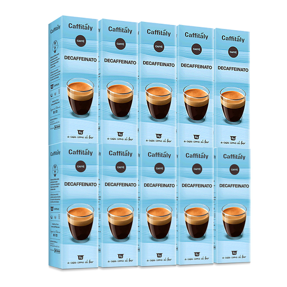 100 Decaffeinated Coffee and Coffee Capsules
