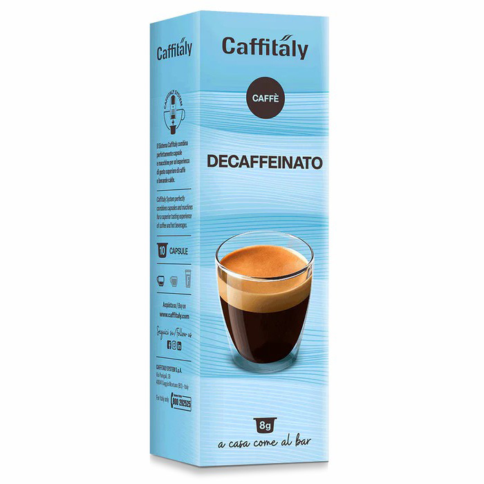 Decaffeinated Coffee and Coffee Pack of 10 capsules 