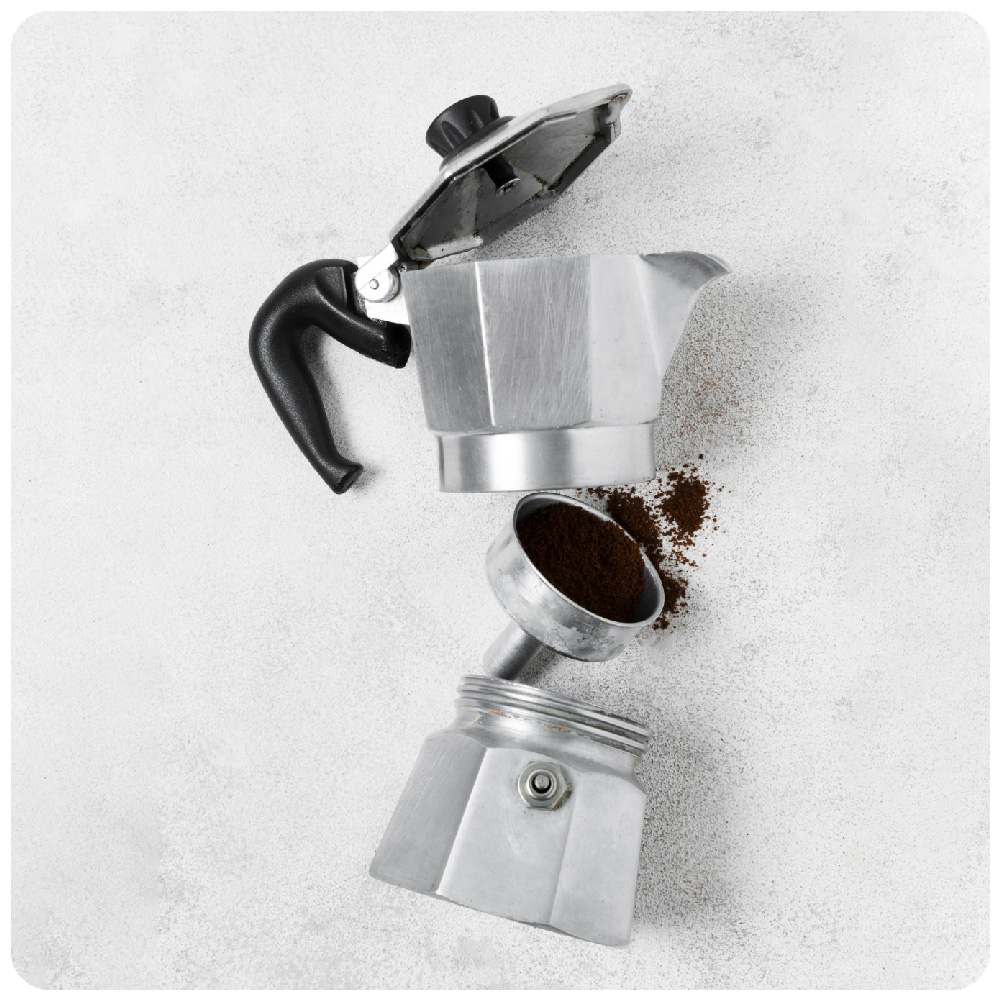 Caffè macinato miscela Passione 250 gr frutta secca e cioccolato fondente per moka