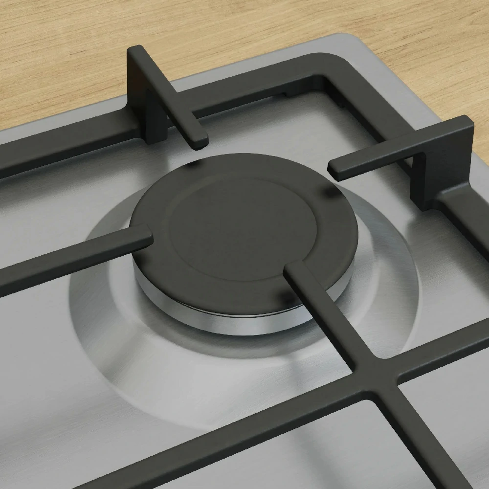 Bosch 4-Burner 60CM INOX PGP6B5K90 Gas Hob