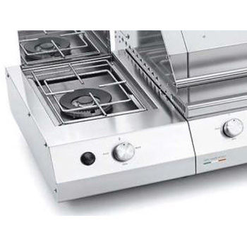 Dual additional burner for Fry Top 750 and Sun Grill
