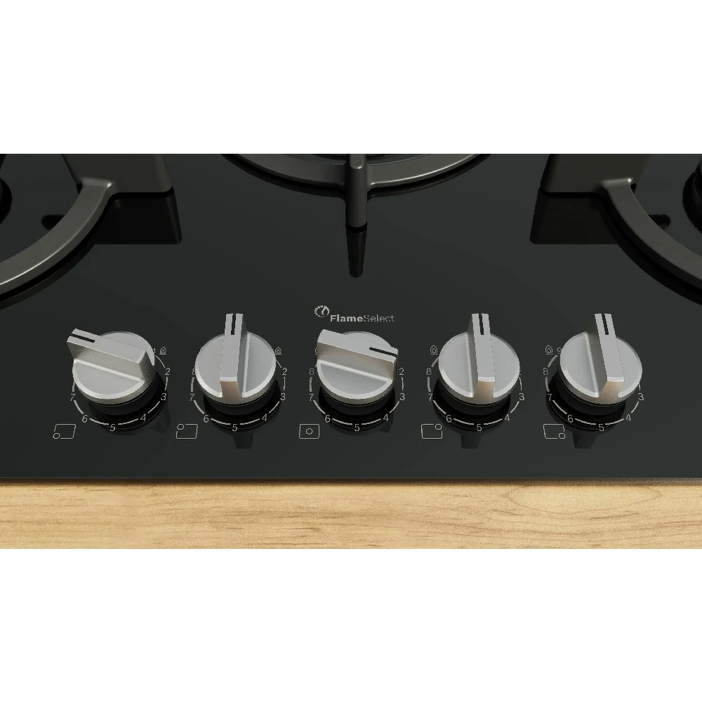 Bosch 5-burner gas stove 75CM BLACK PPQ7A6I15