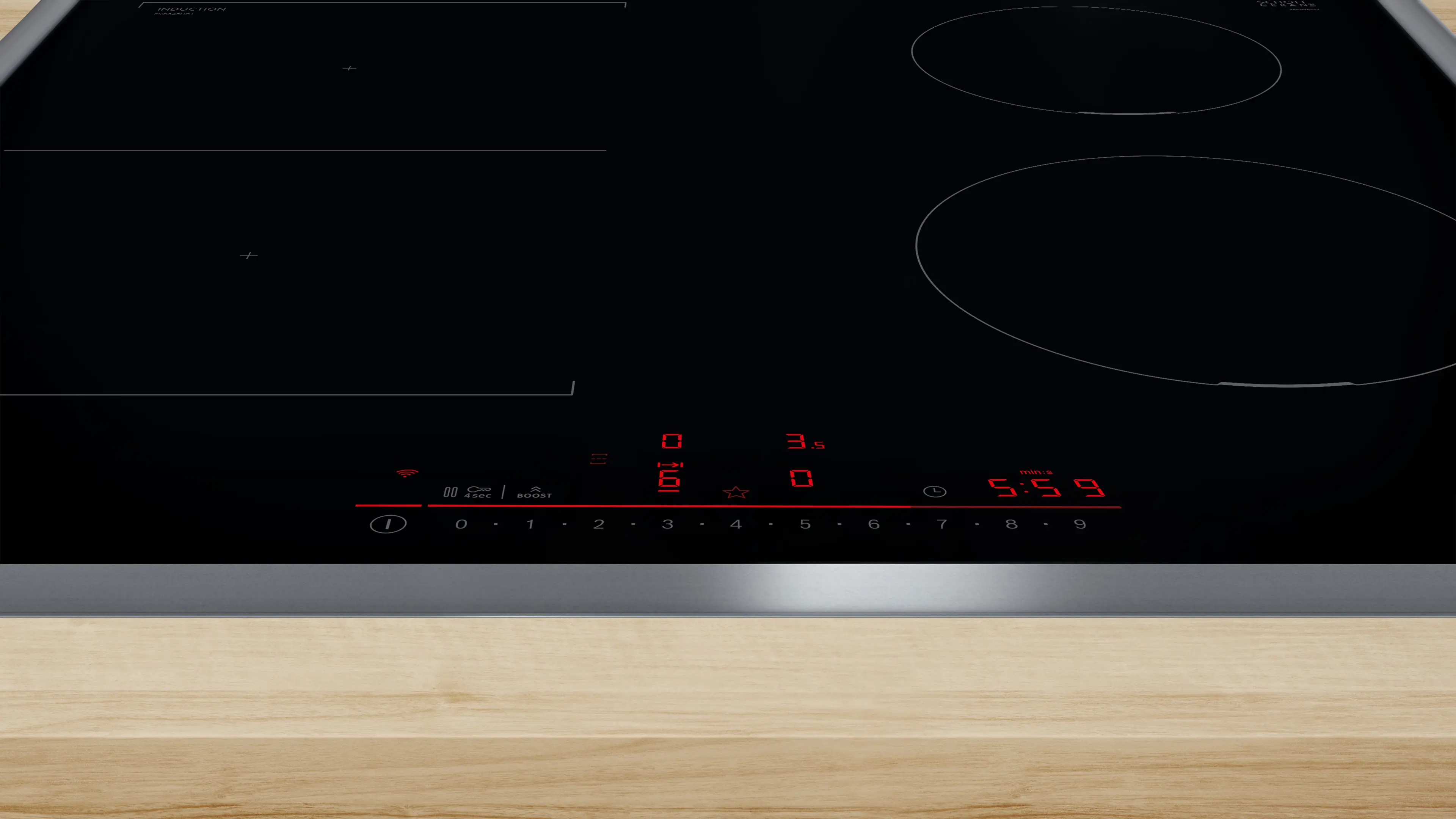 Bosch WIFI PROFILES 4ZONE 60CM PVS645HB1E induction cooktop