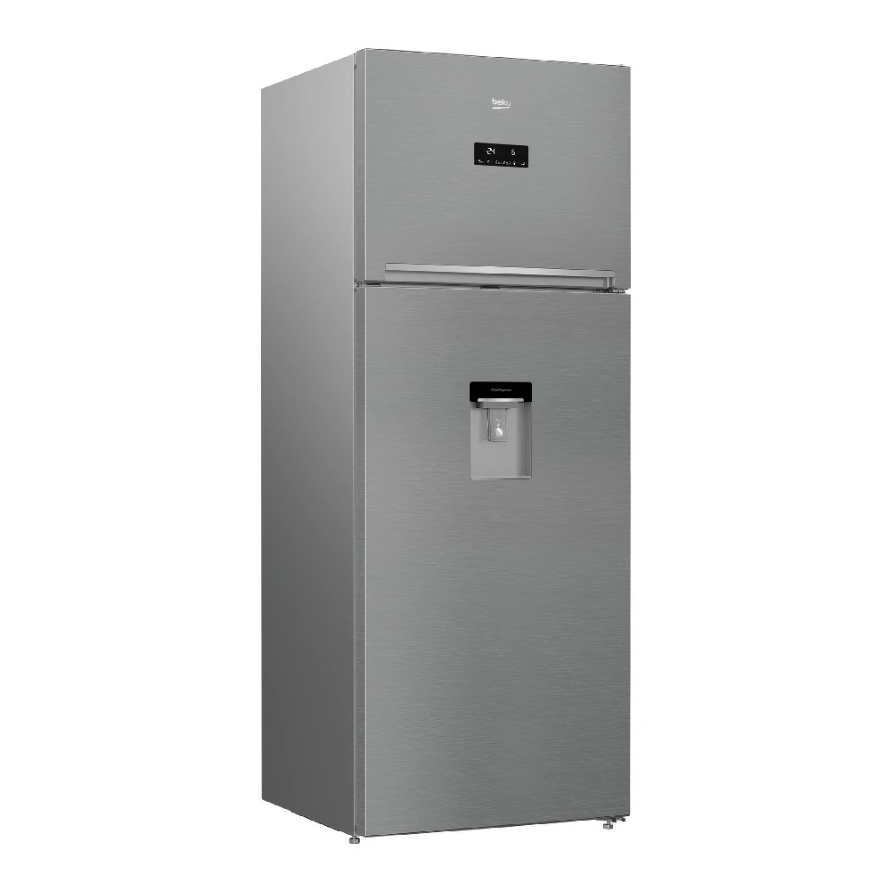 Beko 406 LT E TOTAL NO FROST 70CM SILVER Double Door Refrigerator RDNG455E40XBN