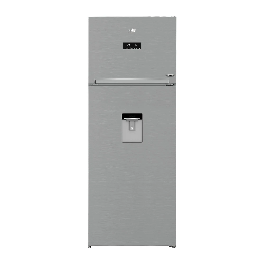 Beko 406 LT E TOTAL NO FROST 70CM SILVER Double Door Refrigerator RDNG455E40XBN