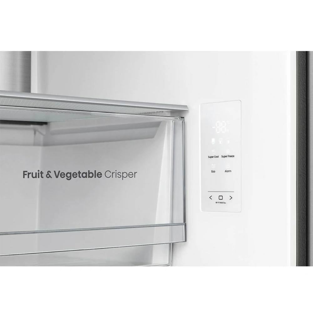 Frigorifero a libera installazione Hisense 4 PORTE TOTAL NO FROST 460LT E 79CM INOX RQ5P470SMIE