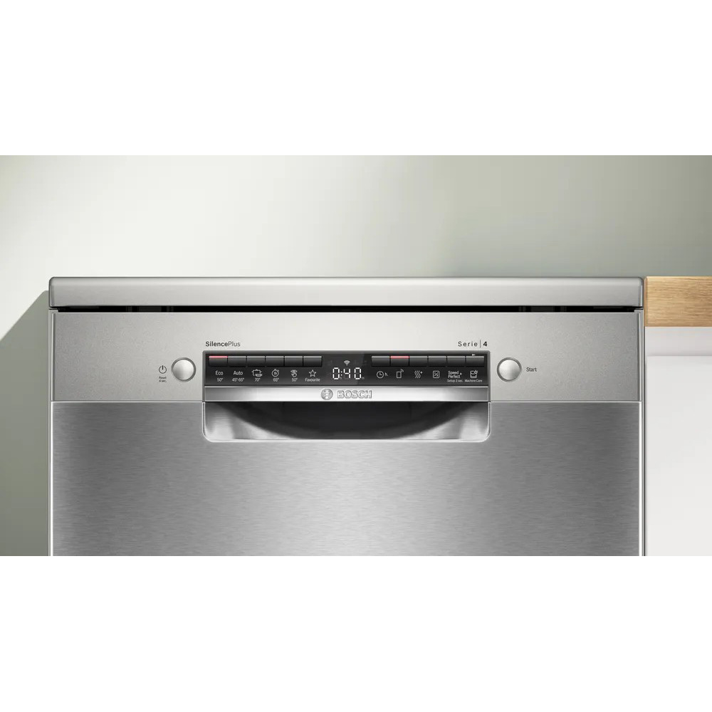 Bosch freestanding dishwasher 13 COVERED WITH WIFI INOX SMS4HDI52E