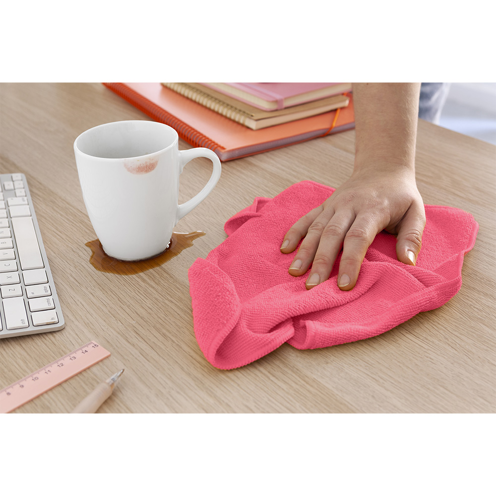 Allice red multipurpose microfiber cloth