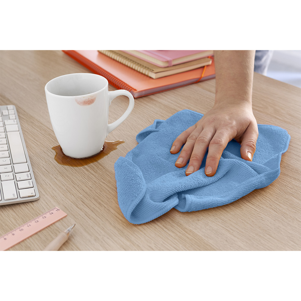 Allice blue multipurpose microfiber cloth