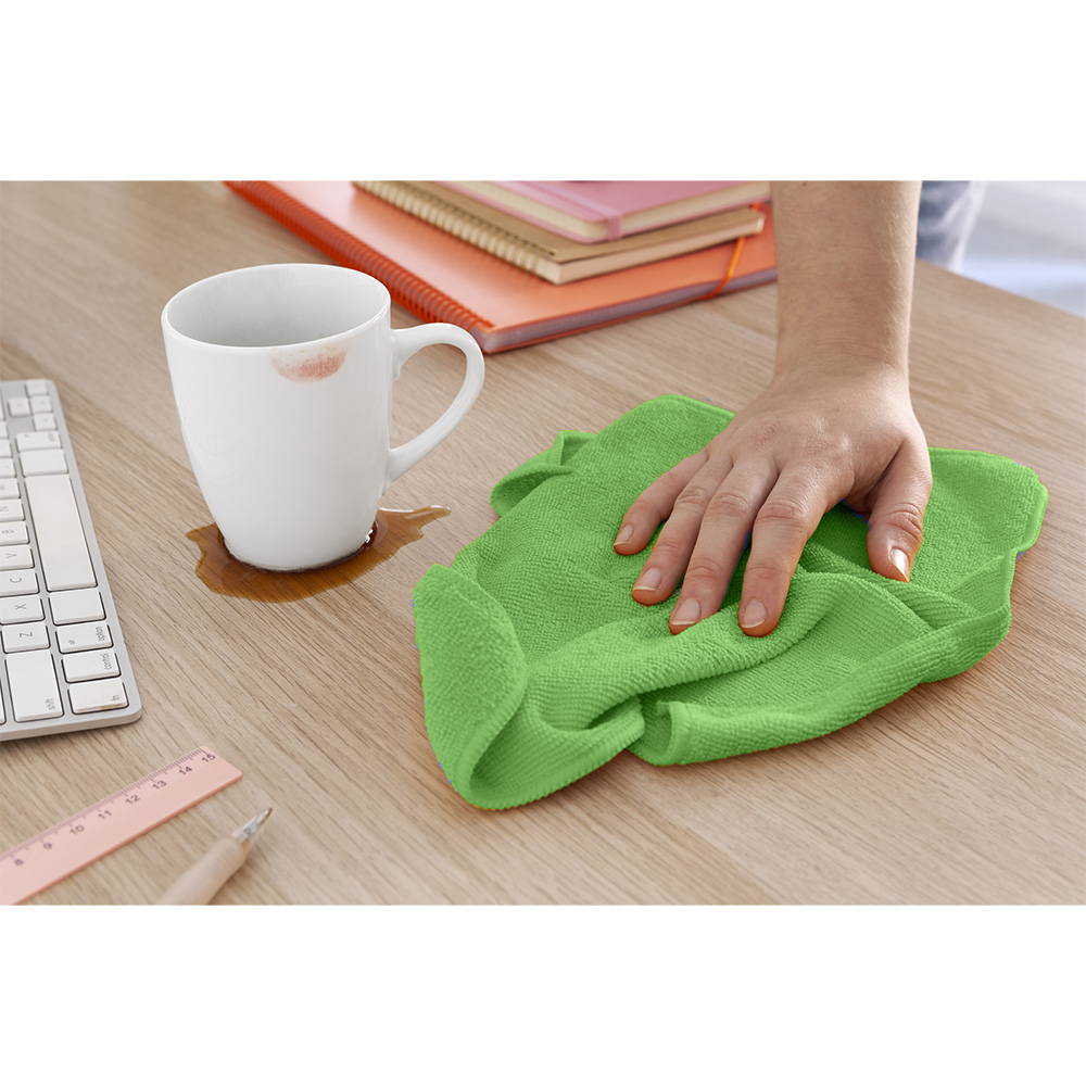 Allice green multipurpose microfiber cloth