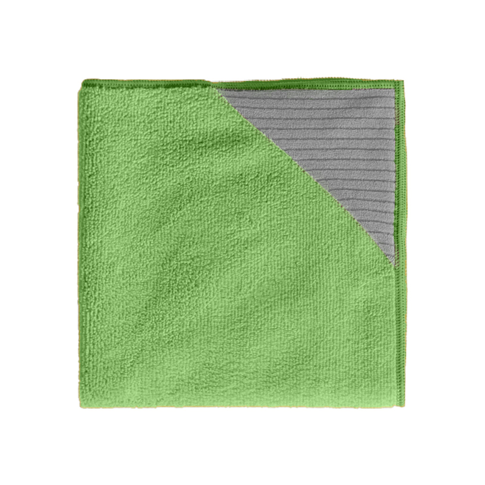 Angee green multi-purpose abrasive corner cloth
