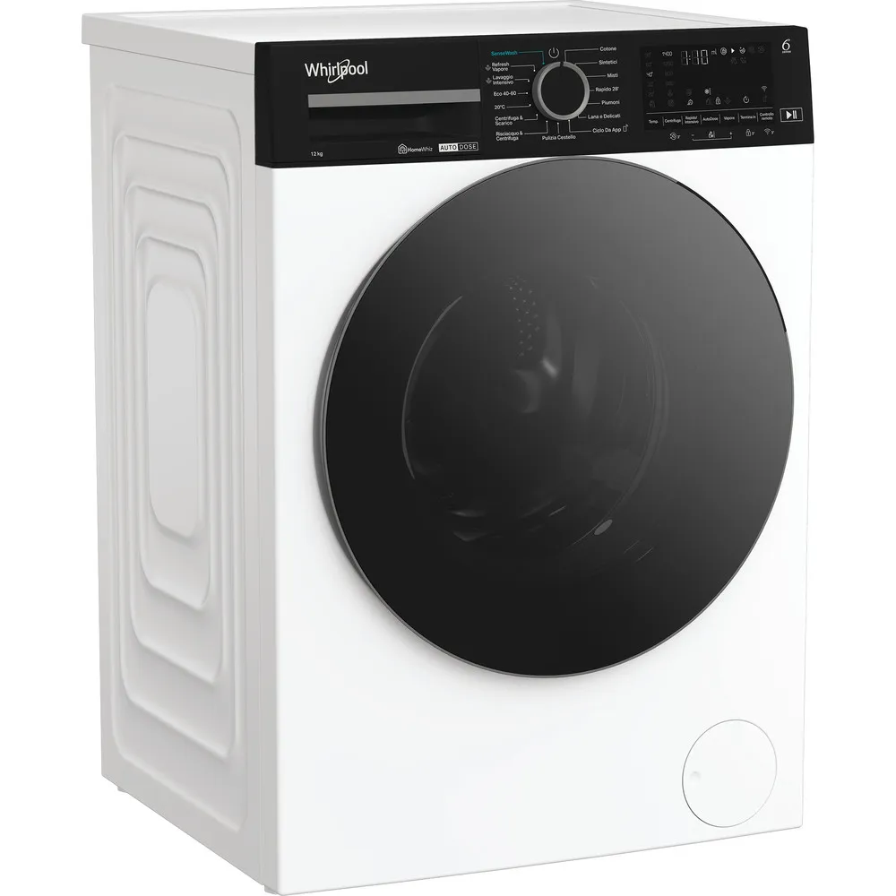 Washing machine 12 kg Whirlpool WIFI STEAM INVERTER 1400RPM WPM 27W ADS IT