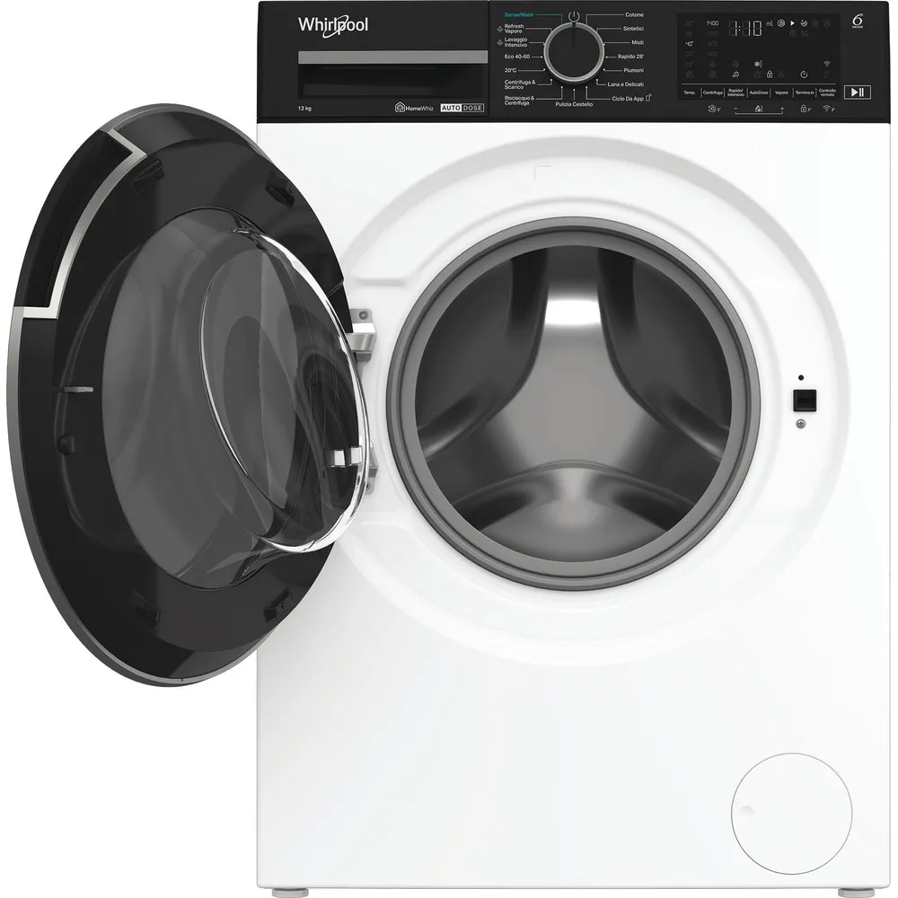 Washing machine 12 kg Whirlpool WIFI STEAM INVERTER 1400RPM WPM 27W ADS IT