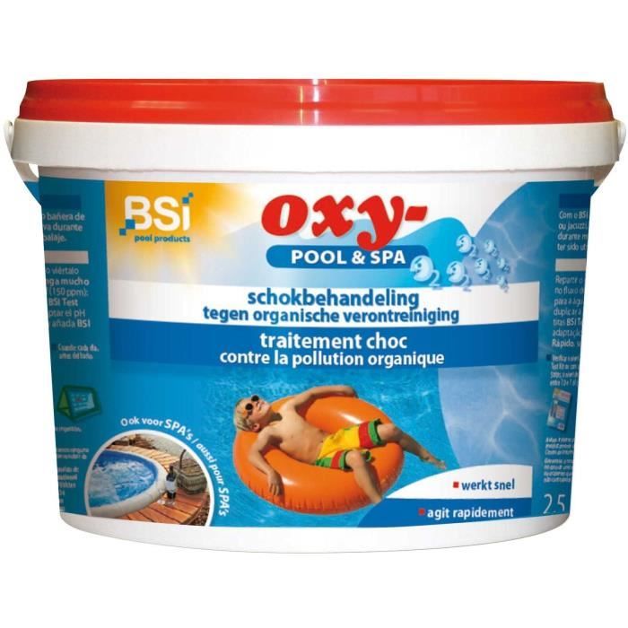 BSi Oxy-pool & spa pool cleaner 2.5 kg blue