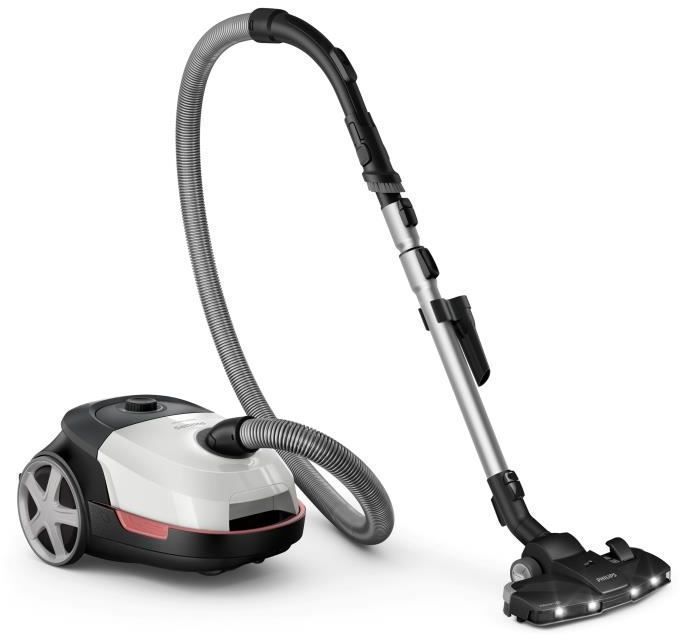 Handheld vacuum with bag - PHILIPS XD6122/12 - 900 W - 4 L - Polar white
