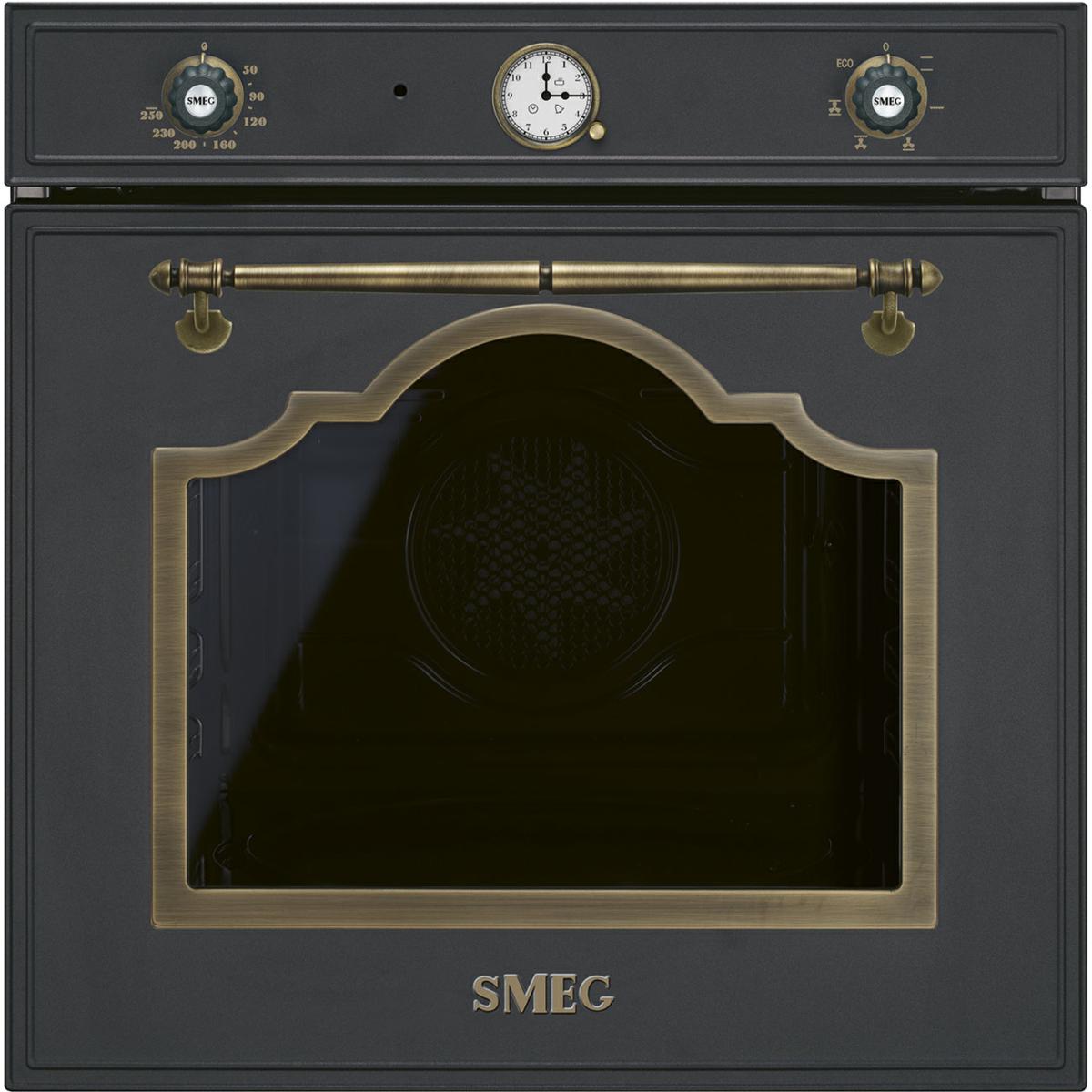Smeg CORTINA 2MAN.70LT 60CM ANTHRACITE built-in oven SF67C1AO