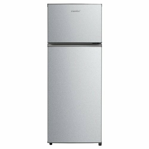 Comfee' 200 LT SILVER Double Door Refrigerator RCT284DS2